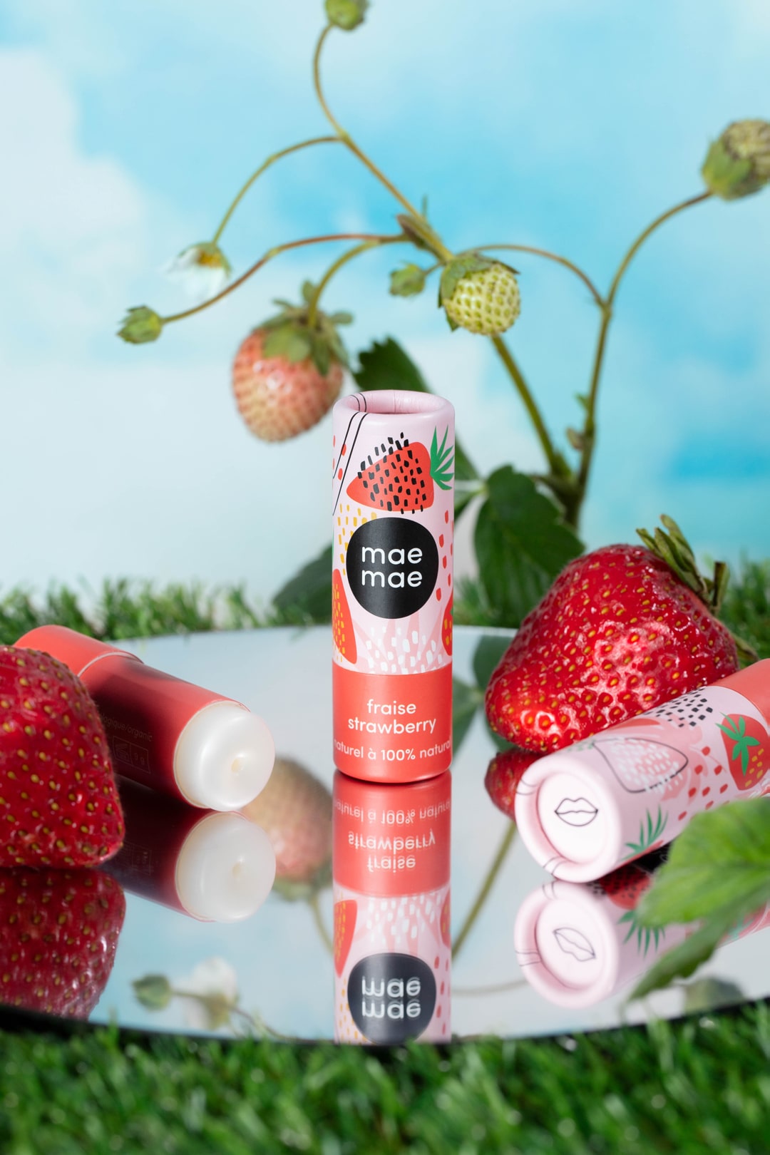 Strawberry Natural Lip Balm