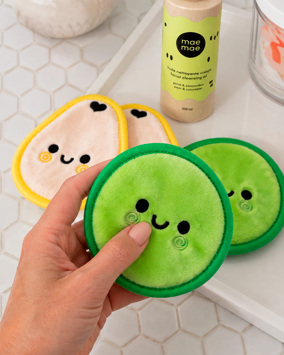 Reusable Facial Cleansing Pads (Set of 4)