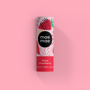 Strawberry Natural Lip Balm Maemae Natural Products