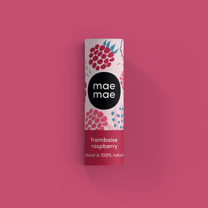 Raspberry Natural Lip Balm Maemae Natural Products