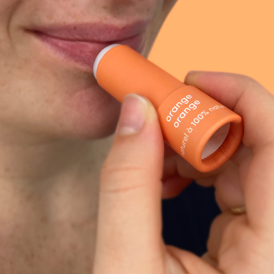Orange Natural Lip Balm Maemae Natural Products
